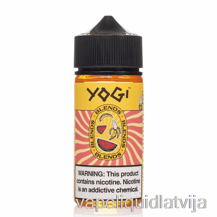 Banānu Arbūzu Ledus - Jogu Maisījumi - 100ml 0mg Vape šķidrums